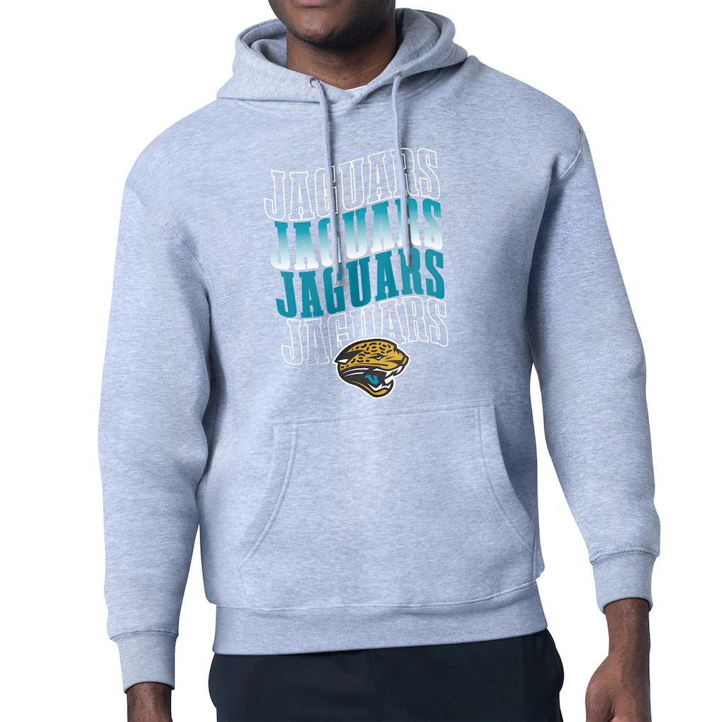 Men 2026 NFL Jacksonville Jaguars Grey Hoodie hooded style 01->dallas cowboys->NFL Jersey